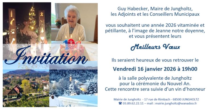 Invitation Voeux